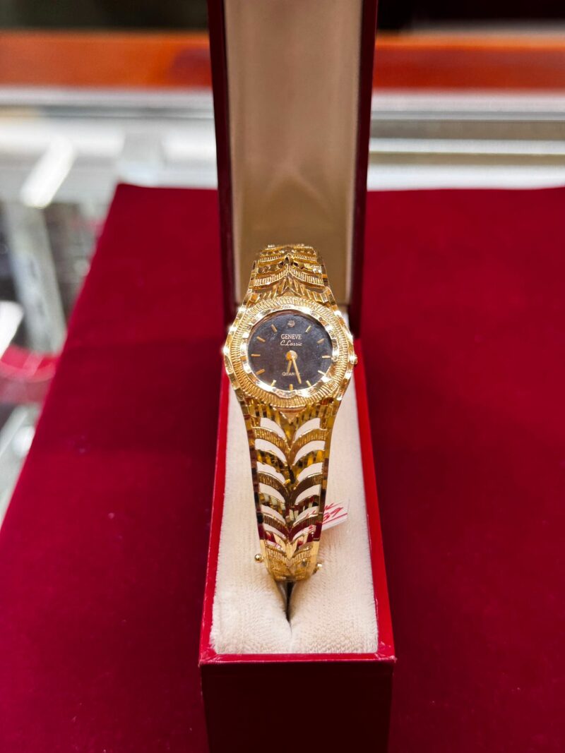 GENEVE GOLD WATCH Style #1 | For Men .Limited Size - Image 4